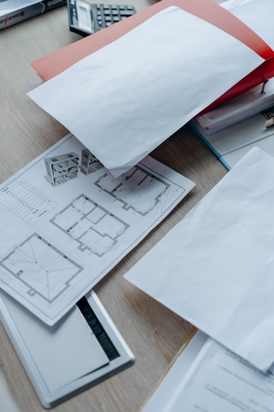 Shop drawing sheets laid out for multi-trade coordination review
